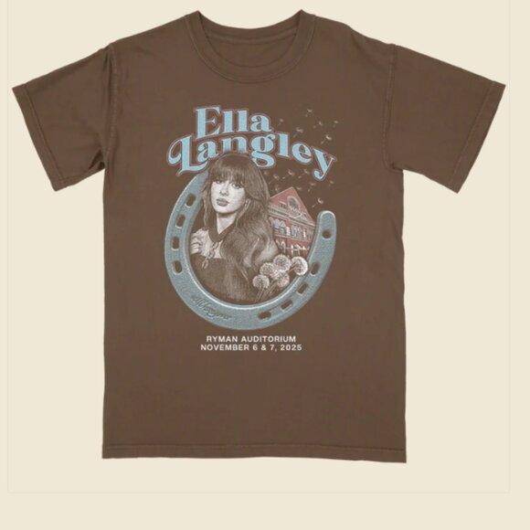 ella langley Other - ELLA LANGLEY CONCERT TEE - RYMAN AUDITORIUM - LARGE